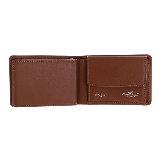 Golden Head Polo Cartera Bloqueo RFID Piel natural 10 cm
