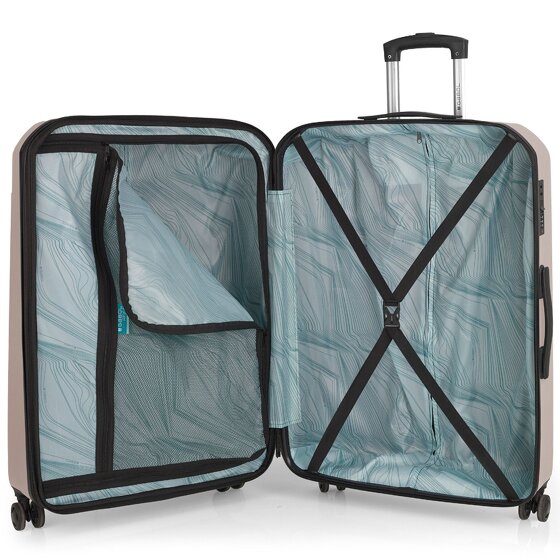 Gabol Mercury 4 ruedas Carrito L 76 cm con pliegue de expansión