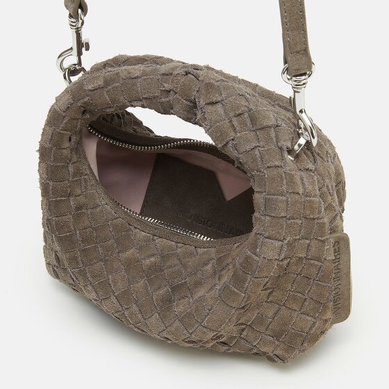 LES VISIONNAIRES Greta Micro weave Bolso Piel 20 cm