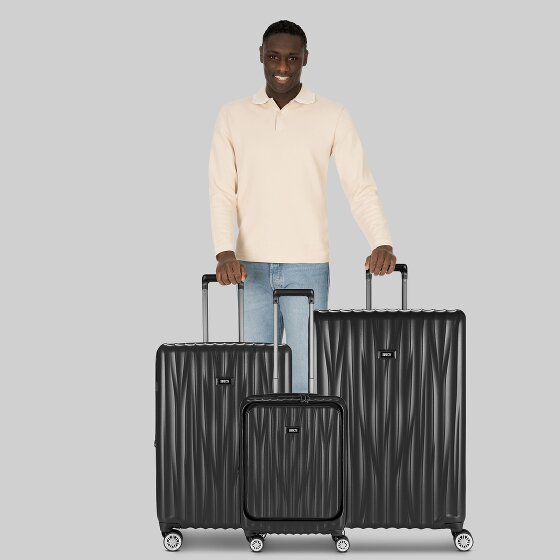 Bric's Cervia 2.0 4 ruedas Juego de maletas 3 piezas con pliegue de expansión