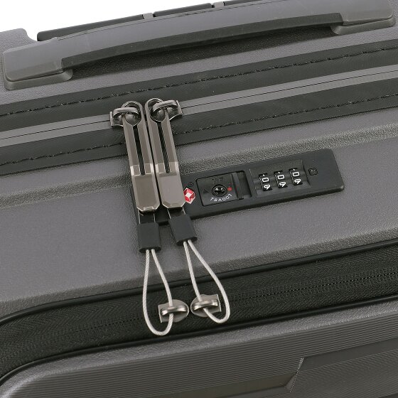 Travelite Air Base 4 ruedas Trolley de cabina 55 cm Compartimento para laptop