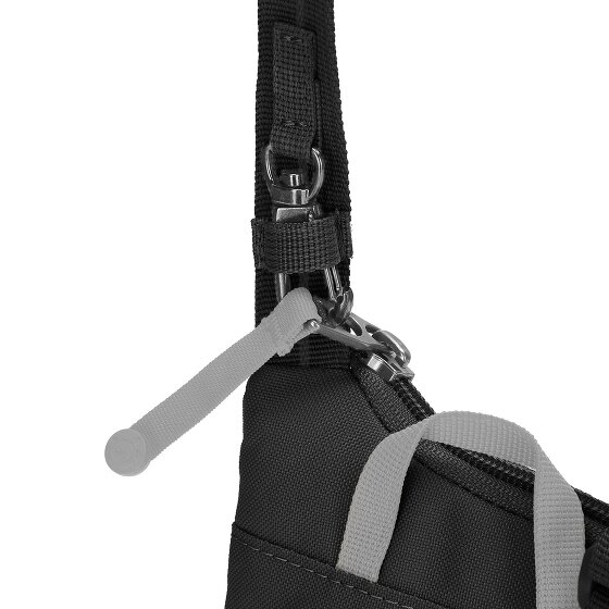 Pacsafe GO antirrobo Tech Mini Bag bandolera RFID 12 cm