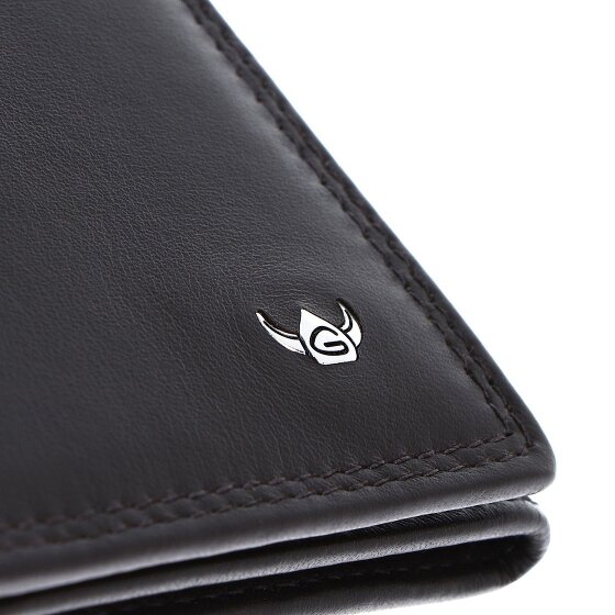 Golden Head Polo Cartera Bloqueo RFID Piel natural 10 cm