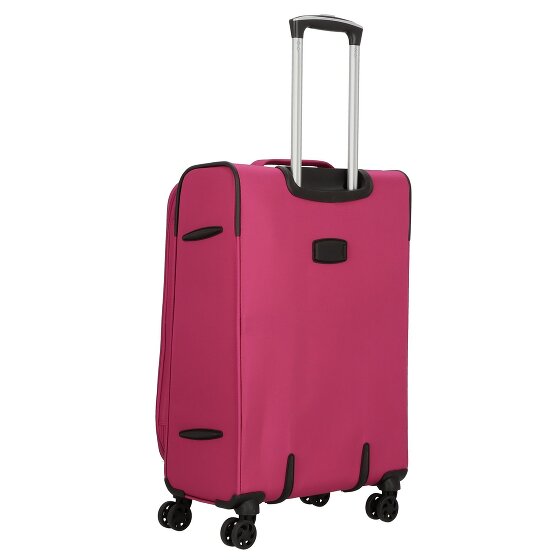 d&n Travel Line 6704 Juego de maletas de 4 ruedas 3pcs.