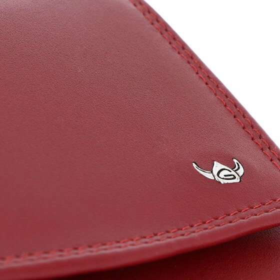 Golden Head Polo Cartera Bloqueo RFID Piel natural 17.5 cm