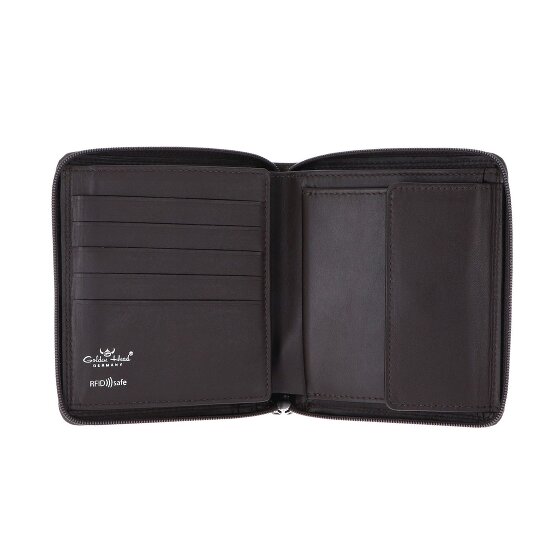 Golden Head Billetera Polo Piel RFID 10,5 cm