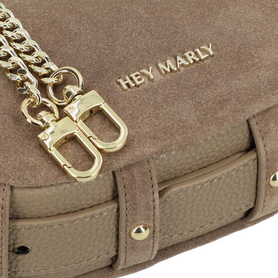 Hey Marly Lifetime Sister Suede Bolsa de hombro Piel 25 cm