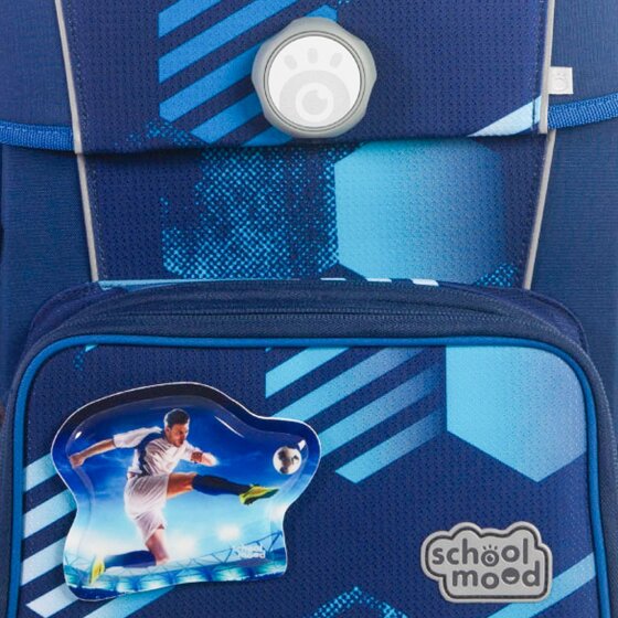 School-Mood Champion Maxx Pro Mila Juego de mochilas escolares 7 piezas