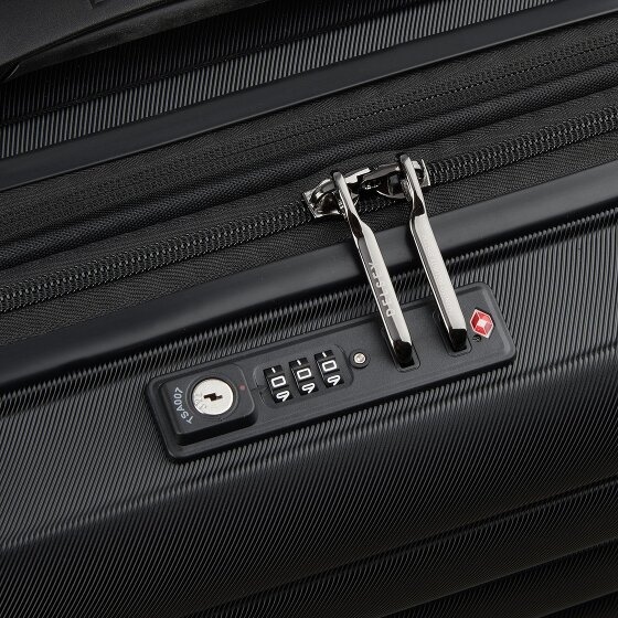 Delsey Paris Trolley de negocios Shadow 5.0 de 4 ruedas Compartimento para portátil de 38 cm con pliegue de expansión