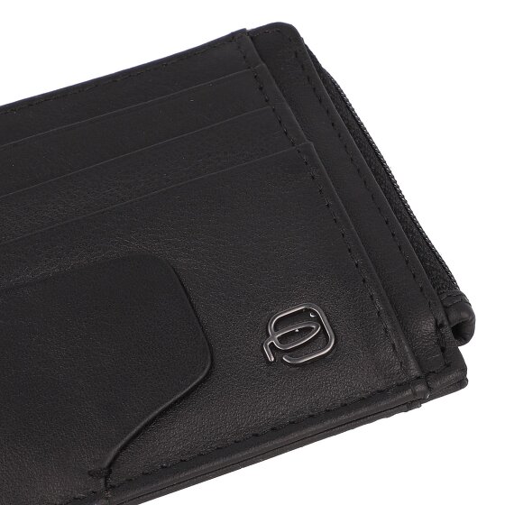 Piquadro Akron Estuche para tarjetas de crédito Protección RFID Piel 11.5 cm