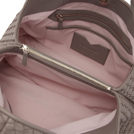 LES VISIONNAIRES Paz Weave Silky Bolsa de hombro Piel 42 cm
