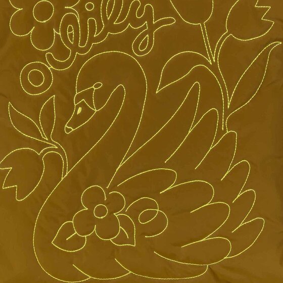Oilily Quilted Flowers Skylari Bolsa de compras 34 cm
