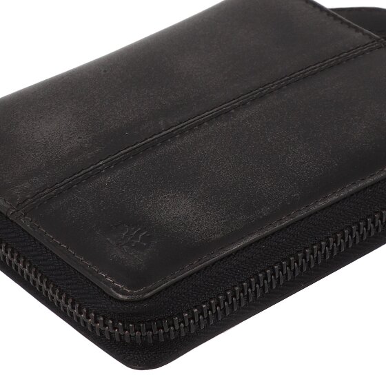 Greenburry Destressed Cartera Protección RFID Piel 13 cm
