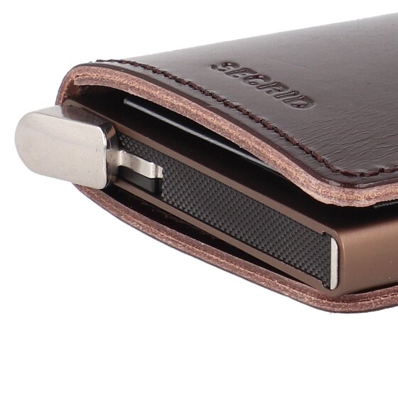 Secrid Miniwallet Estuche para tarjetas de crédito Protección RFID Piel 6.5 cm