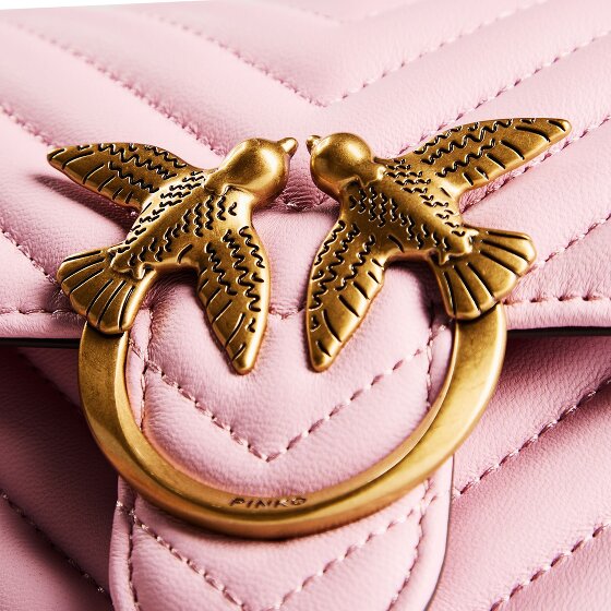 PINKO Love One Bolsa de hombro Piel 21 cm