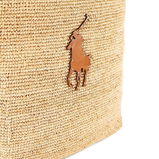 POLO RALPH LAUREN Raffia Bolsa de compras 46 cm