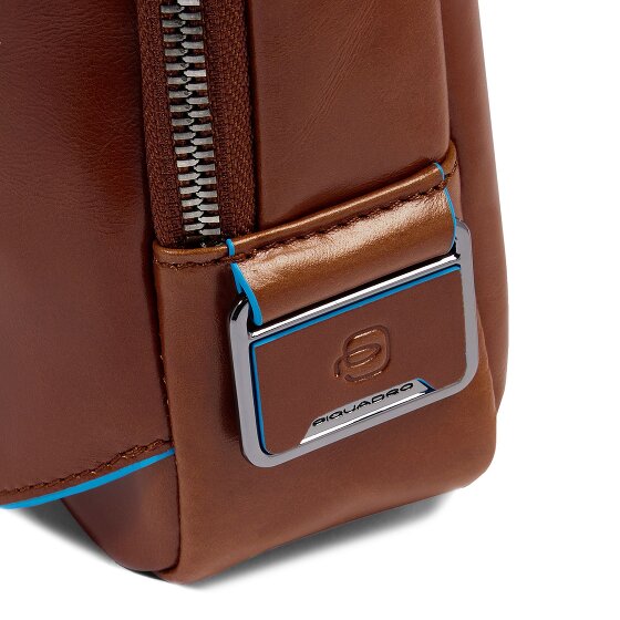 Piquadro Blue Square Bolsa de hombro Protección RFID Piel 25 cm
