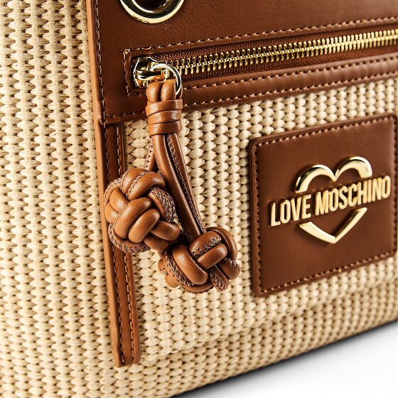 Love Moschino Straw Chic Bolso 28 cm