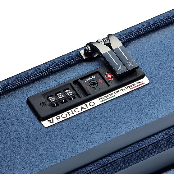 Roncato Florence 4 ruedas Juego de maletas 3 piezas con pliegue de expansión