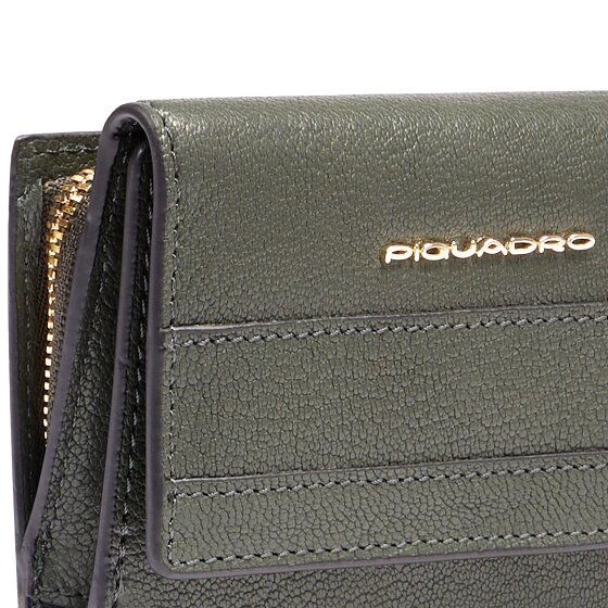 Piquadro Patricia Cartera Protección RFID Piel 9 cm