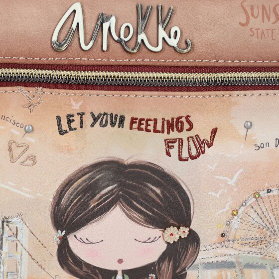 Anekke Peace & Love Bolsa de hombro 26 cm