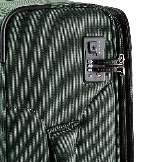 Stratic Trolley de 4 ruedas Bendigo Light Plus Compartimento para portátil de 72 cm