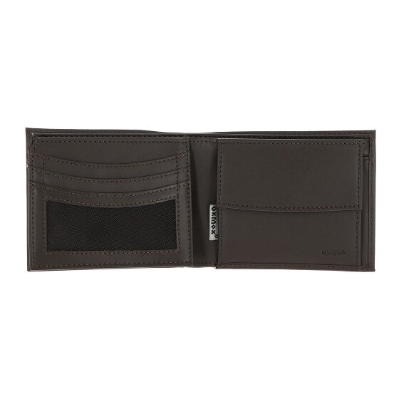oxmox Leather Cartera Bloqueo RFID Piel natural 10 cm