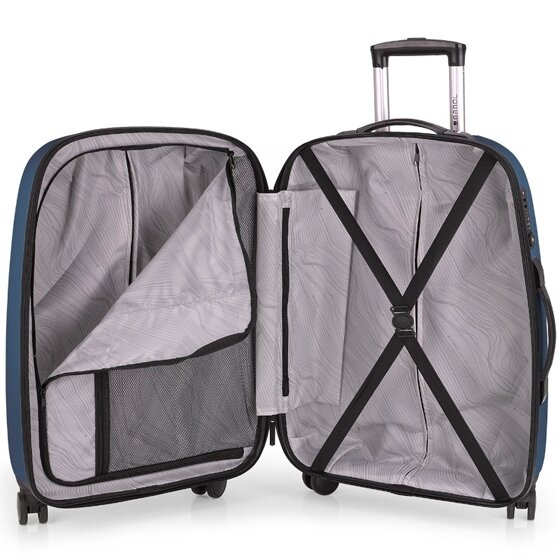 Gabol Paradise XP 4 ruedas Juego de maletas 3 piezas con pliegue de expansión