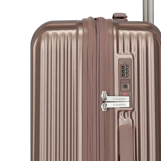 Travelite Paros 4 ruedas Juego de maletas 3 piezas