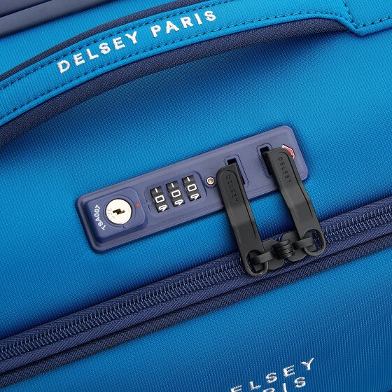 Delsey Paris Brochant 3 4 ruedas Carro de la cabina 55 cm