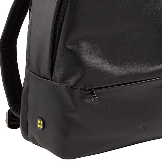 DuDu Casablanca Mochila de día Piel 40 cm Compartimento para el portátil