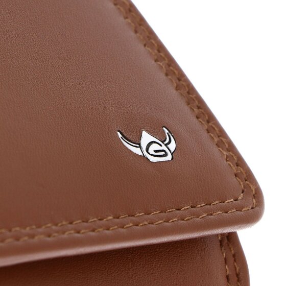 Golden Head Polo Cartera Bloqueo RFID Piel natural 19 cm