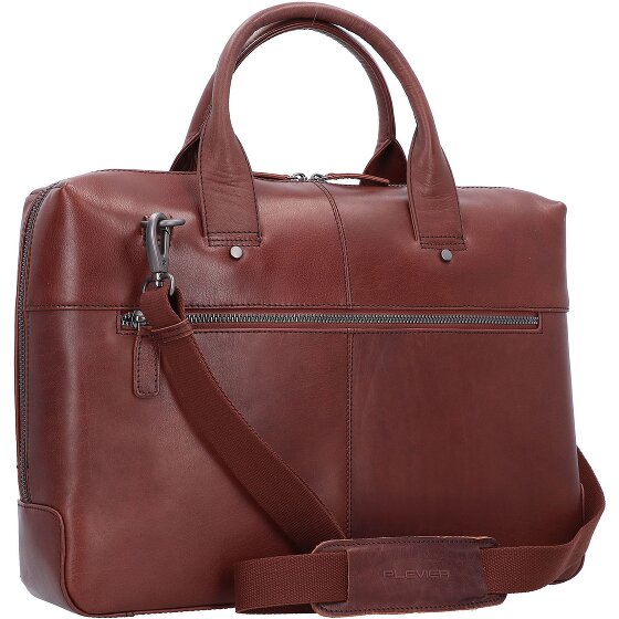 Plevier Rock Basalt Maletín Piel 41 cm Compartimento para el portátil