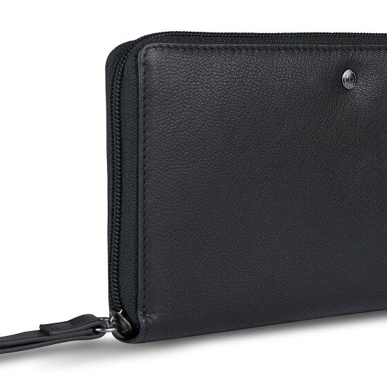 bugatti Black Magic Cartera Protección RFID Piel 19 cm