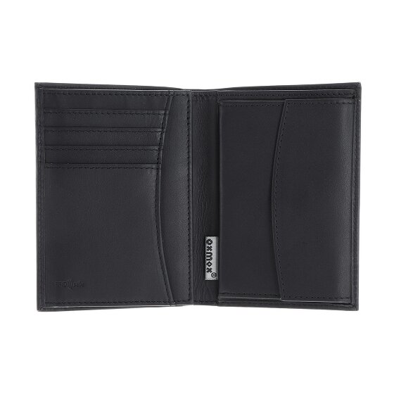oxmox Leather Cartera Bloqueo RFID Piel natural 13 cm