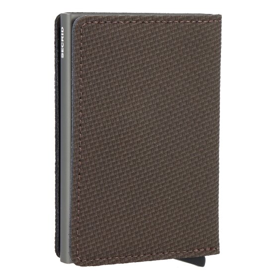 Secrid Estuche para tarjetas de crédito Slimwallet de cuero RFID 6,5 cm