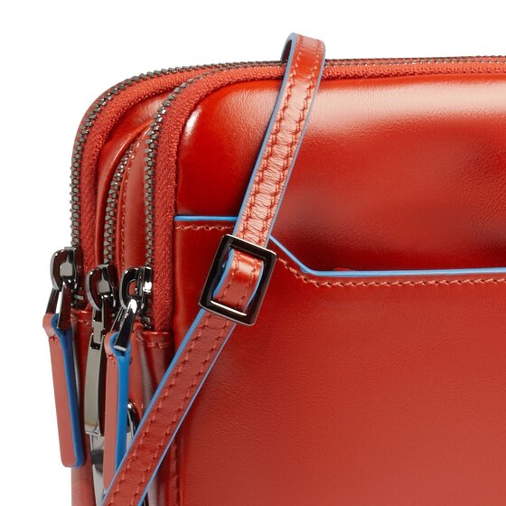 Piquadro Blue Square Bolsa de hombro Piel 23 cm