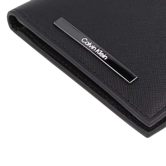 Calvin Klein Modern Bar Cartera Protección RFID Piel 11 cm