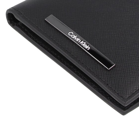 Calvin Klein Modern Bar Cartera Protección RFID Piel 11 cm