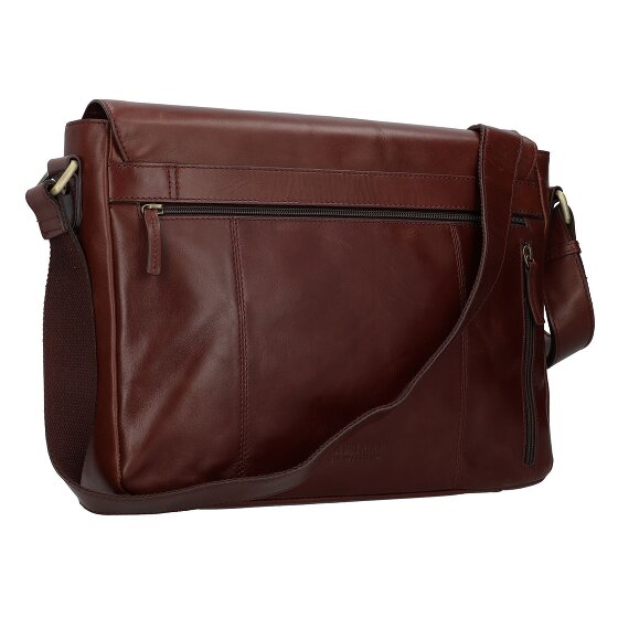 Leonhard Heyden Cambridge Messenger Piel 38 cm Compartimento para portátil