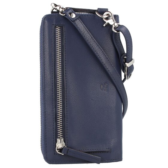 Greenburry Funda de napa para teléfono móvil RFID de 8 cm