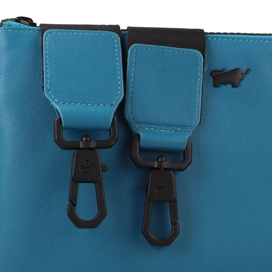 Braun Büffel Capri Bolsa de hombro Protección RFID Piel 23 cm