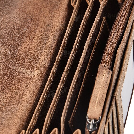 Greenburry Biker Cartera Protección RFID Piel 17 cm