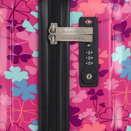 Gabol Clover 4 ruedas Carro de la cabina 55 cm