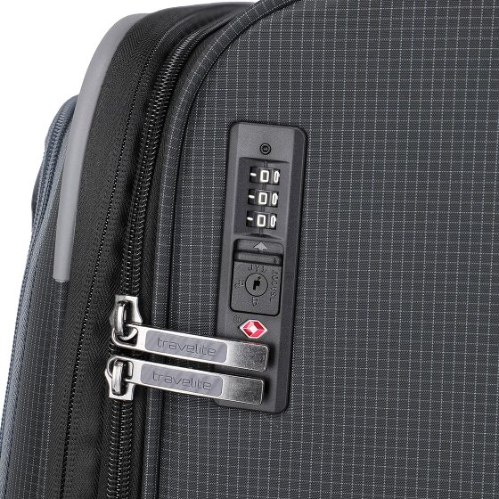 Travelite Corsiica 4 ruedas Juego de maletas 4 piezas