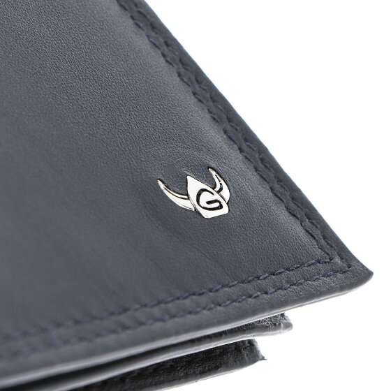 Golden Head Polo Cartera Bloqueo RFID Piel natural 11 cm