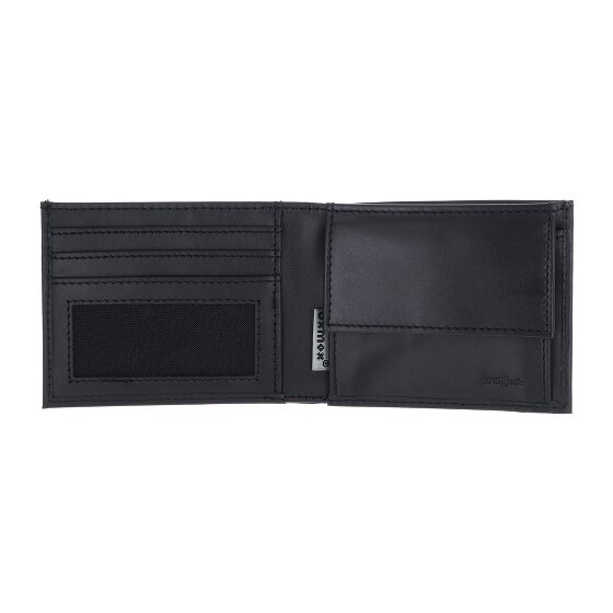 oxmox Leather Cartera Bloqueo RFID Piel natural 11 cm