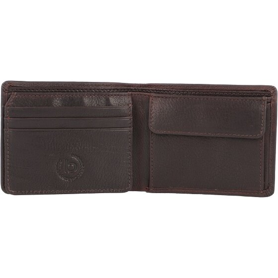 bugatti Cartera de piel tejida 11 cm