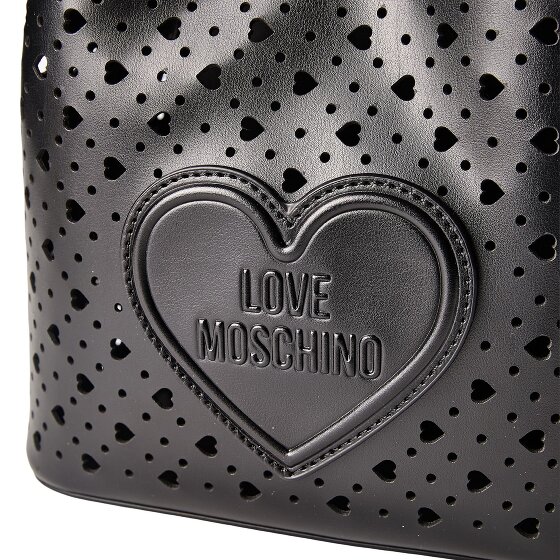 Love Moschino Basket Laminated Bolsa de hombro 22 cm