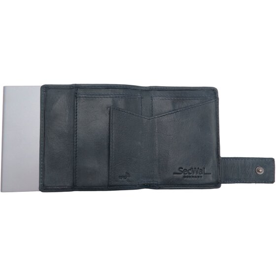 SecWal SecWal 1 Funda para tarjetas de crédito Cartera de piel RFID 9 cm